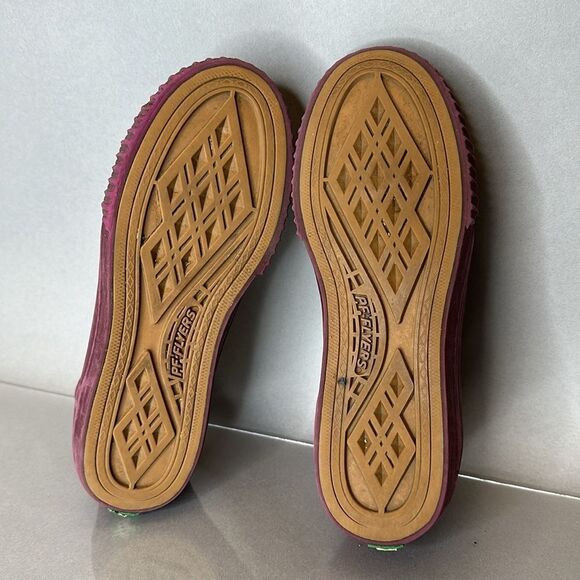 PF Flyers Vulcanized Posture foundation burgundy plum unisex W7.5/M6 (1508) - Picture 9 of 11